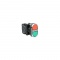 Купить Сдвоенные кнопки: кнопка сдвоенная красно-зеленая (1но+1нз) оптом и в розницу.