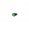 Купить Кнопки без фиксации: кнопка нажимная моноблочная зеленая (1но) 22 мм оптом и в розницу.