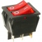 Купить Тумблеры Мини Микро выключатели EMAS: переключатель красный с подсветкой a12k оптом и в розницу.
